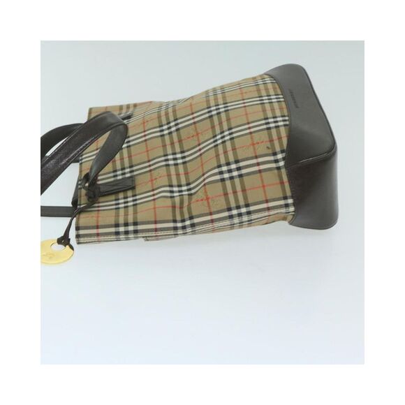 Pre Loved burberry Women Beige Tote Bags - Picture 5 of 8